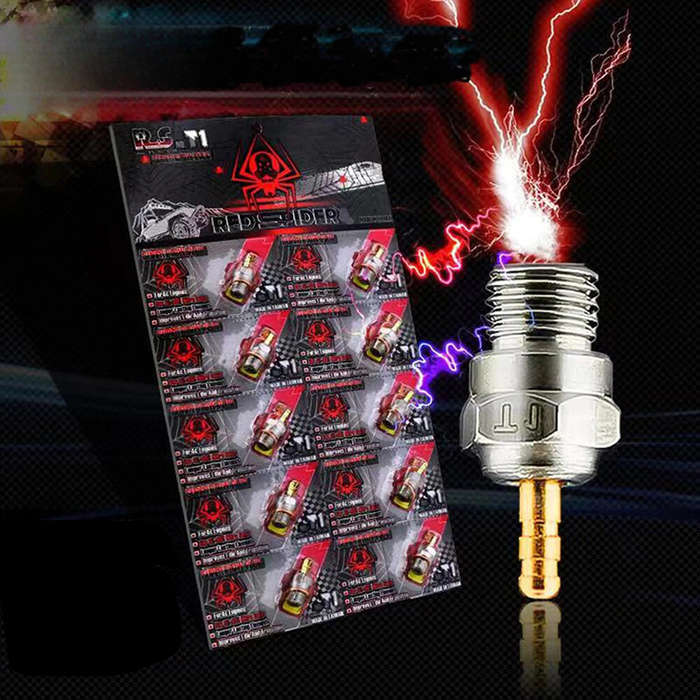 T2 Plug - Extremely Hot Medium Spark Glow Plugs T1 T2 N3 N4 Engine Parts Replacement for TOYAN HSP T
