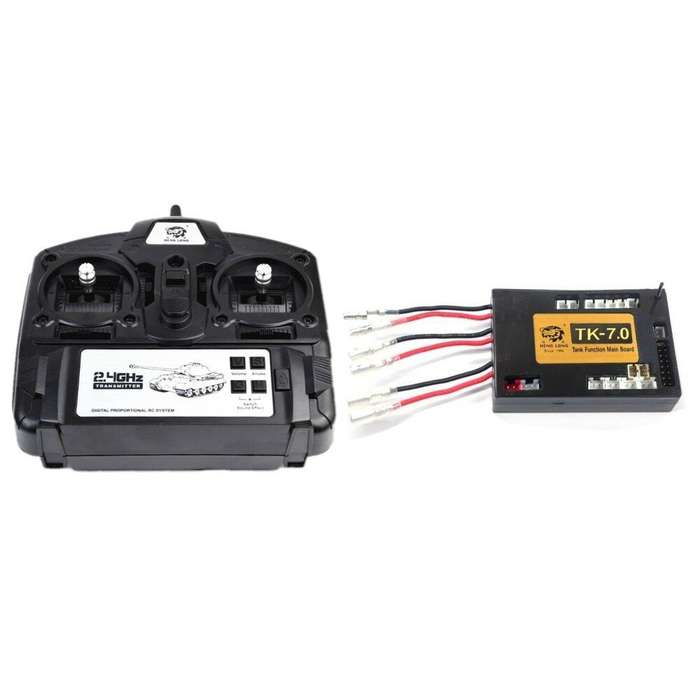 7.0S Function Mainboard +2.4G Transmitter Remote Control System Set for Heng Long 1/16 Rc Car Tank M