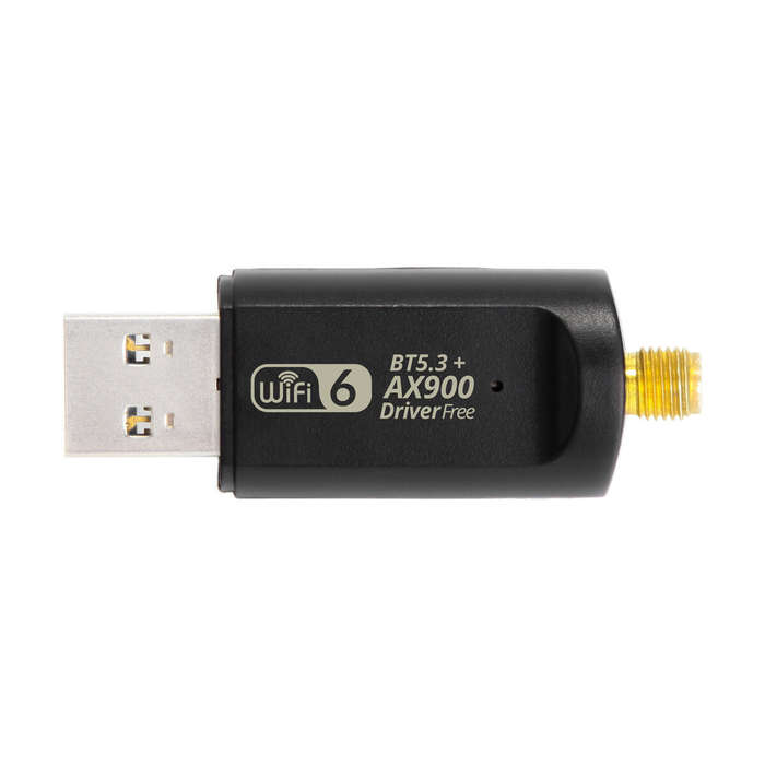 Black - WD-AX902B WiFi-6 Adapter AX900Mbps BT5.3 Dual Band WiFi USB3.0 Wireless Network Card Plug an