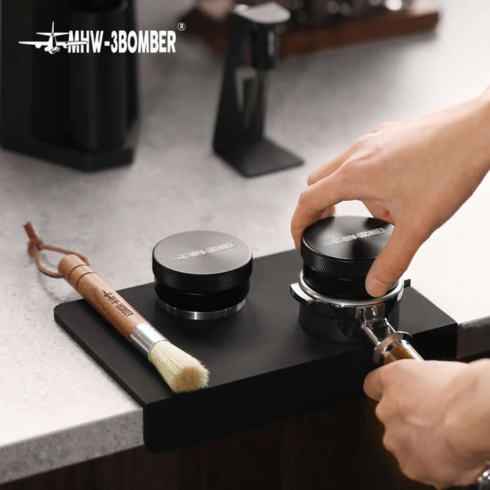 58mm - MHW-3BOMBER CD Series Coffee Distributor Tamper 51/53/58mm Powder Distributor Coffee Tamper E