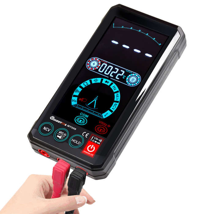 MUSTOOL MT009 4.4-Inch Touch Screen Smart True RMS Digital Multimeter Automatic Measurement with VFC