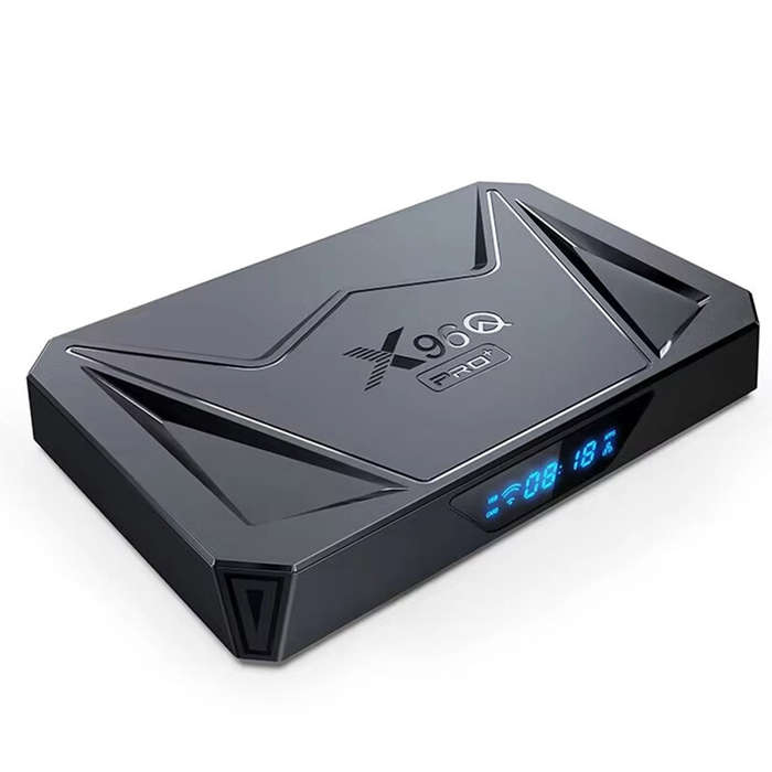 AU Plug - X96QPRO+ 2+16G Android 14 TV Box Allwinner H728 Octa-core 1000M LAN BT5 3D Wifi6 2.4G/5G S