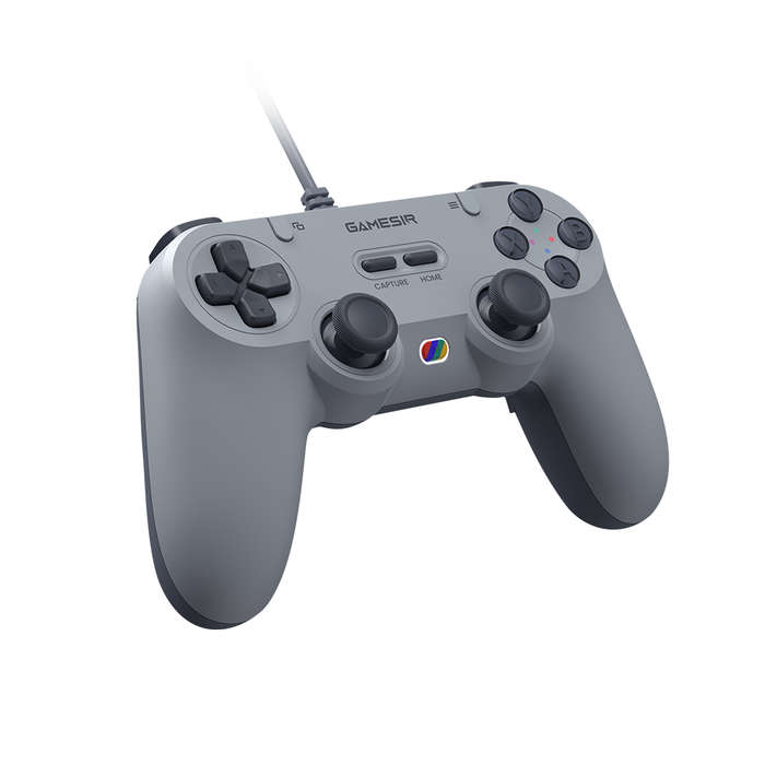 Serene White - GameSir Tegenaria Lite Wired Symmetric Game Controller Retro 1000Hz Polling Rate Dual
