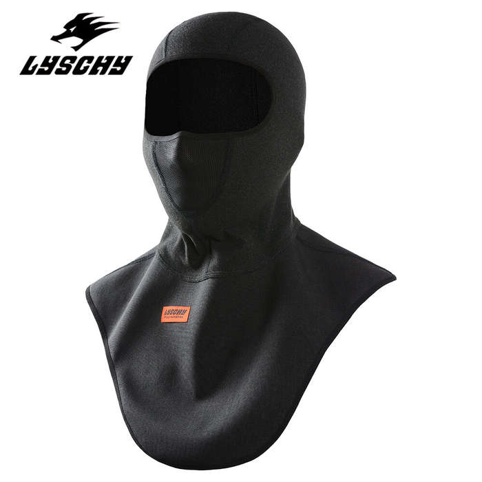 Black - LYSCHY LY-C20-6 Warm Bike Mask Fleece Thermal Face Mask Keep heating Riding Biker Winter Win