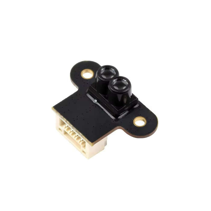Black - TOF Mini Laser Range Sensor Long Range 0.02-7.8m 940nm UART I2C Communication Low Power Modu
