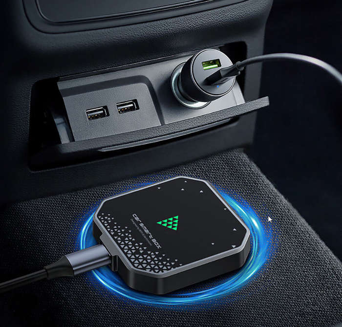Apple Carplay - Wired To Wireless Carplay Converter Car Smart Navigation Interconnection Carplay Ada