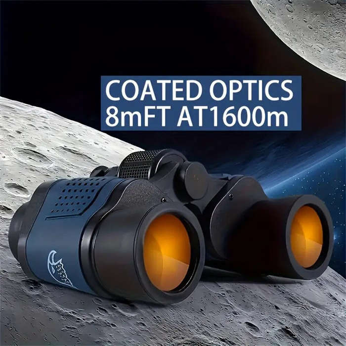 Black - IPRee Camping Binoculars 60X60 Long Range HD High Power Telescope Tourism Binoculars Long Ra