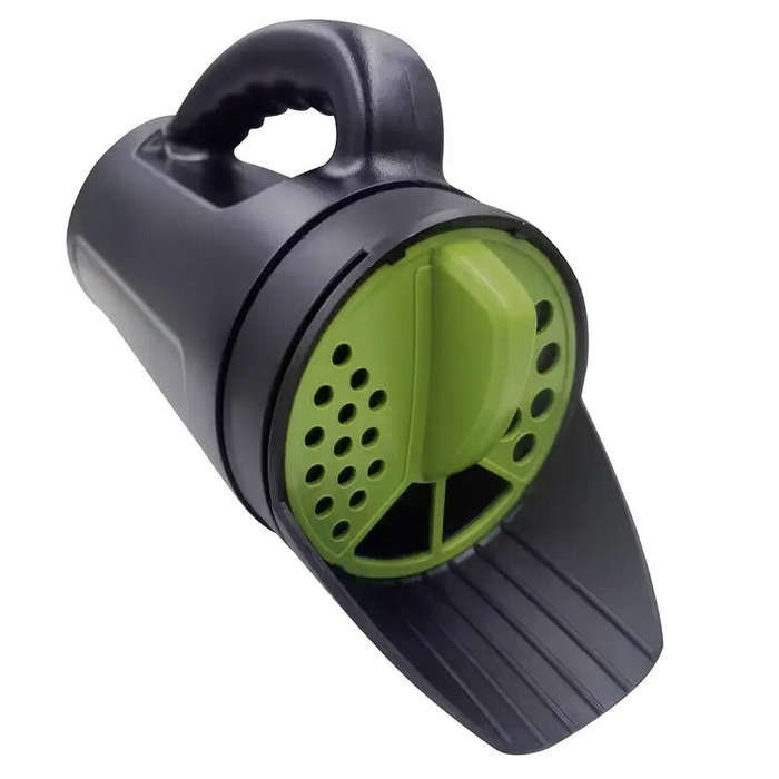 Black - 2.5L Garden Seed Spreader Multifunctional Garden Tool Adjustable Handheld Seed Dispenser Sui