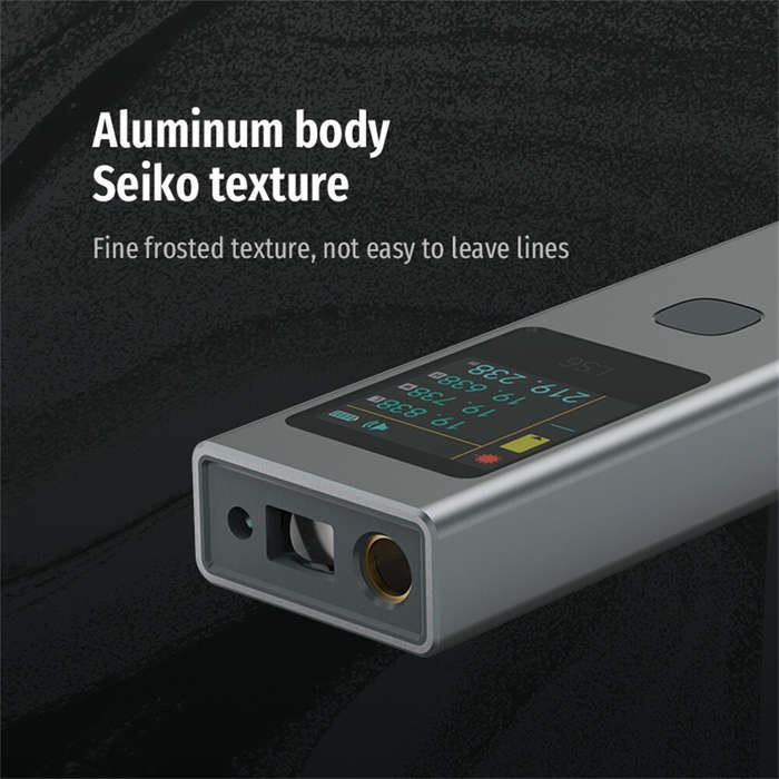 ATUMAN 3In1 LS6 Laser Distance 40m Range Measuring Instrument 300mAh Battery TFT Color Display 17+ F