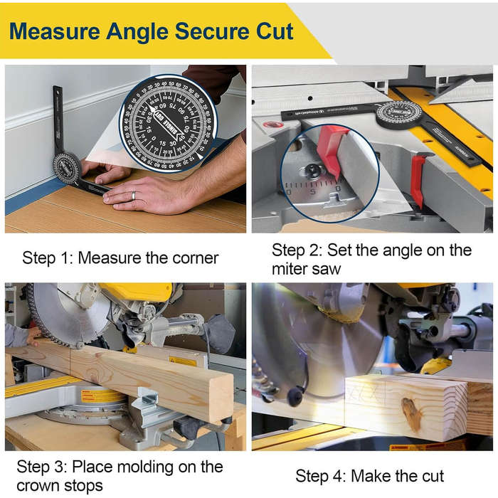 #A - Miter Saw Crown Stops Compatible with DW7084 Fits DW703 DW706 DW708 DW712 DW715 DW716 DW717 DW7