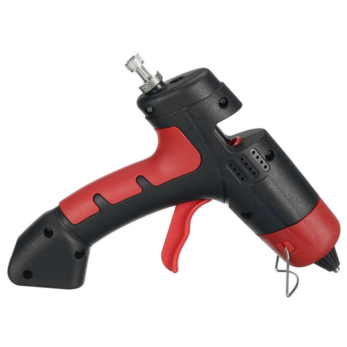 Yellow - 7mm Hot Melt Glue Gun Cordless Rechargeable Hot Glue Applicator Home Improvement Craft DIY