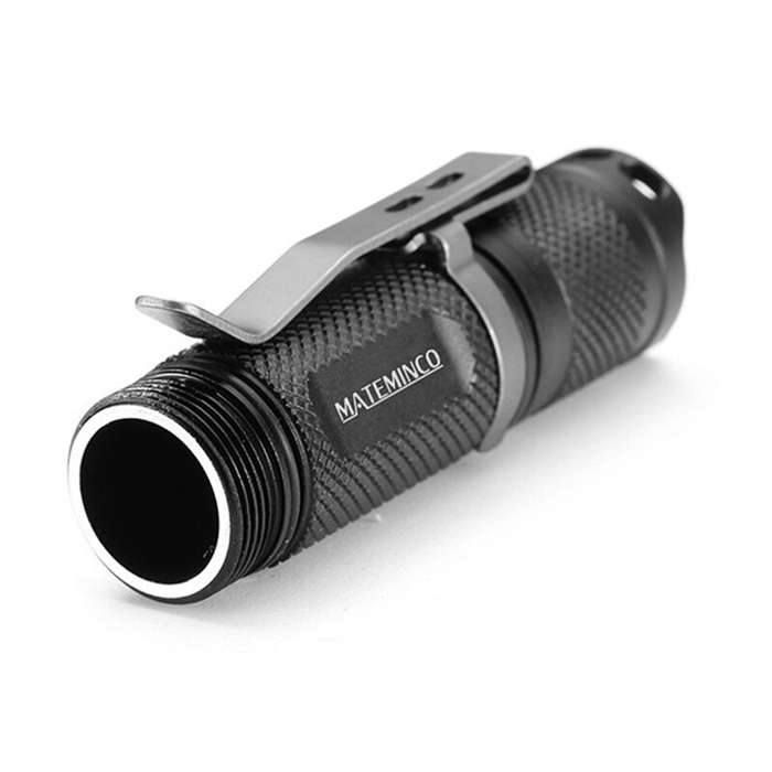 3B - Mateminco S3 1450LM 349m 14500 Battery EDC LED Flashlight Aluminum Alloy Mini LED Torch