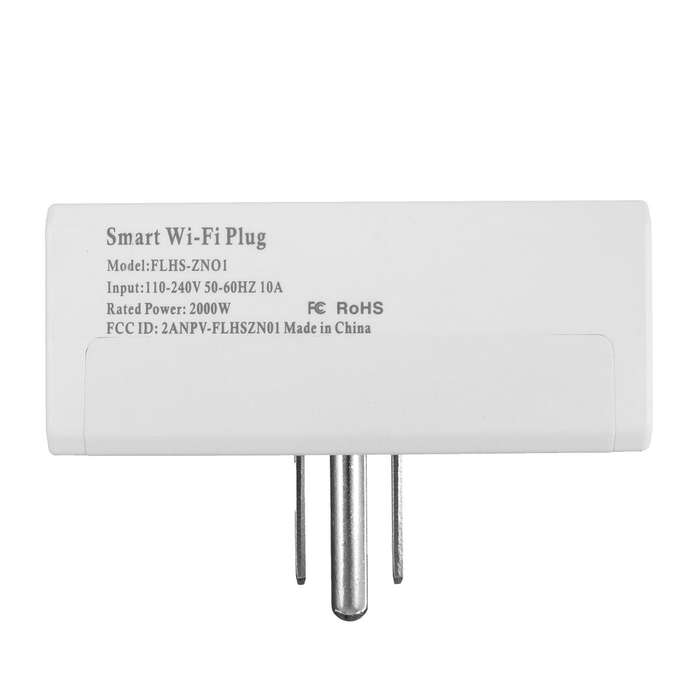 Excellway Wifi Smart Plug Smart Socket Outlet Compatible with Alexa and Google Home Voice Control
