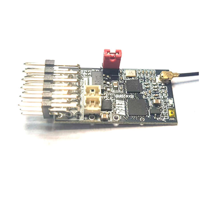 1pc - RX42BRB Multi-protocol 6CH Mini Compatible RC Receiver with Dual Brushed 7.5A ESC for Flysky W