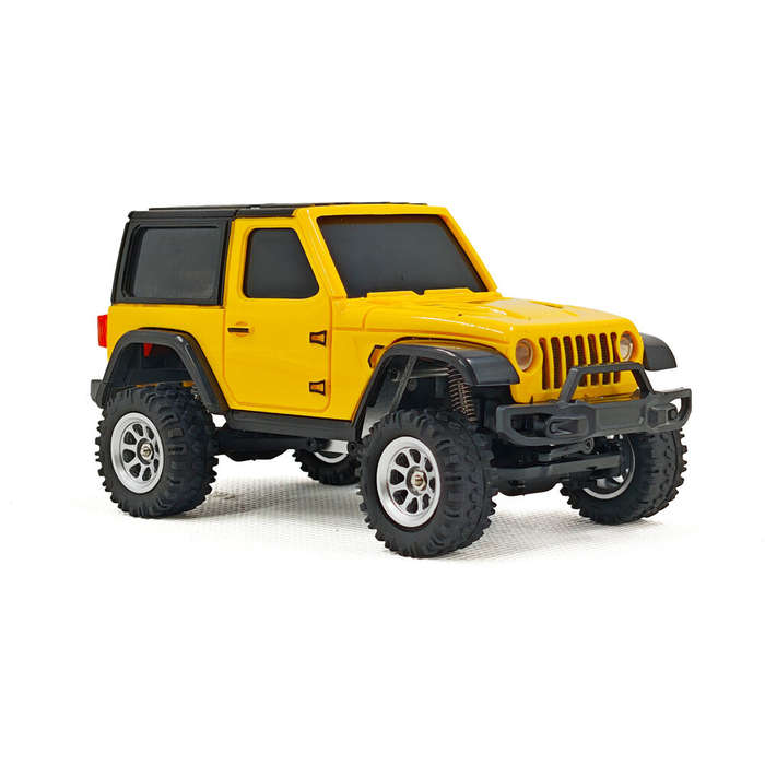 Blue - JIABAILE 3601 3602 RTR 1/36 2.4G 4WD RC Car Rock Crawler Off-Road Climbing Truck LED Lights F