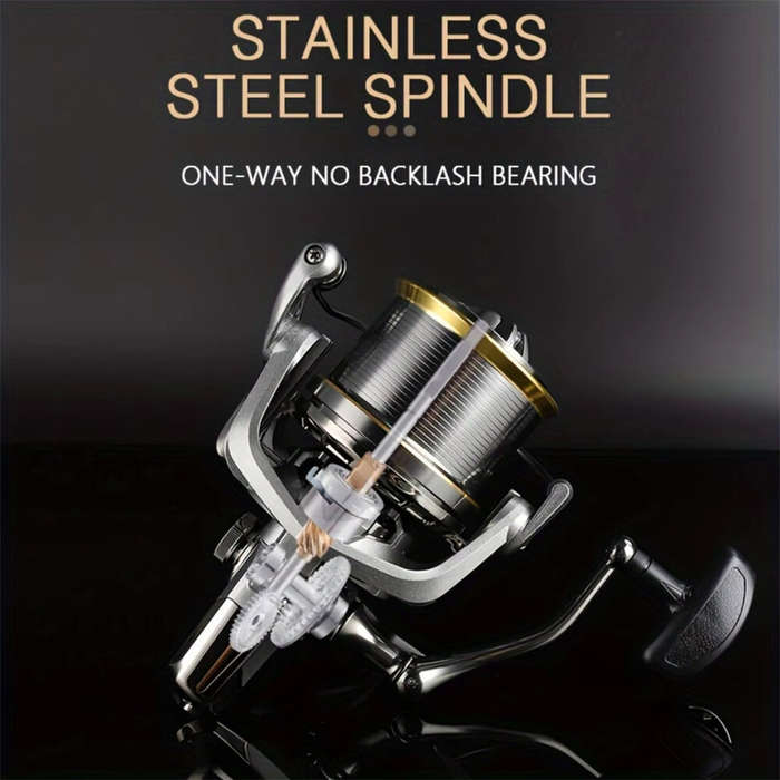 10000 - ZANLURE 8000-10000 Big Spinning Fishing Reel Drag 20KG Powerful Long Cast Rust-proof Seawate