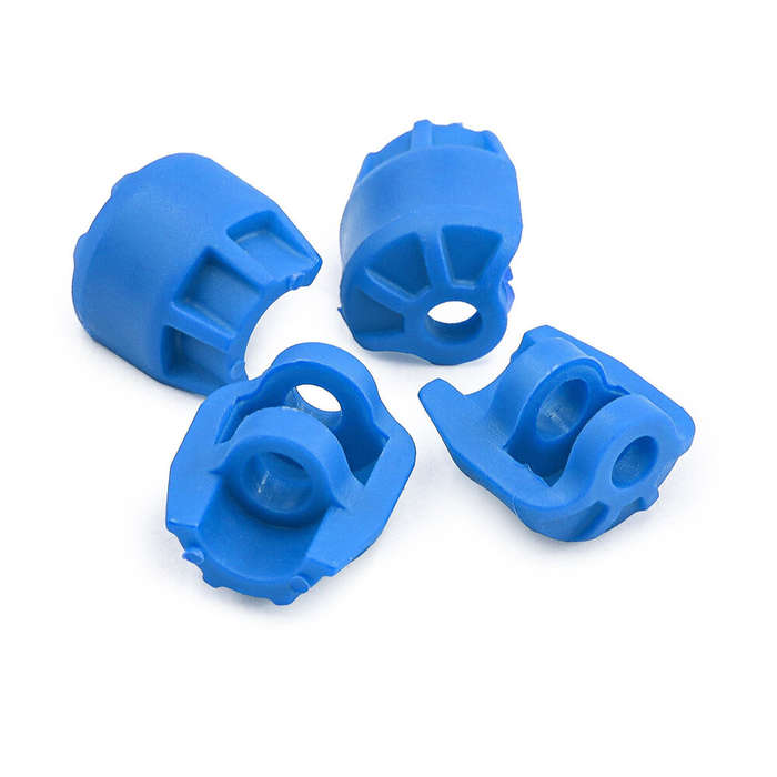 Red - 4PCS Upgraded Shock Cap for Arrma 1/7 Felony Limitless Infraction Fireteam Mojave 1/8 Typhon N