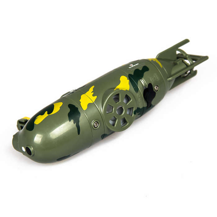 Army Green - ShenQiWei 3311M 27Mhz/40Mhz Electric Mini RC Submarine Boat RTR Model Toy