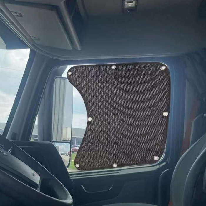 Black - 2 Pack Heat Reduction Car Side Window Sun Shade Universal UV Protection Mesh Window Shade wi