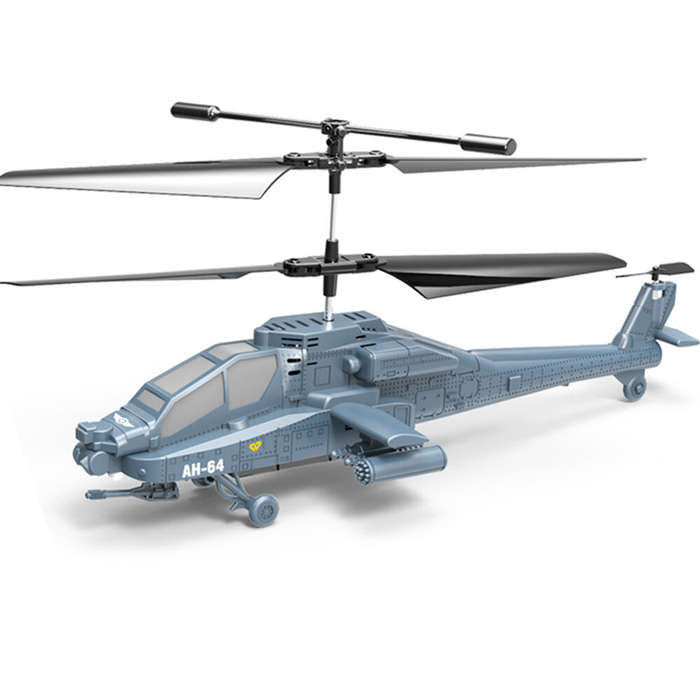 Grey - SQN-040 2.4G 3.5CH Apache AH-64 Armed Combat Remote Control Helicopter RTF
