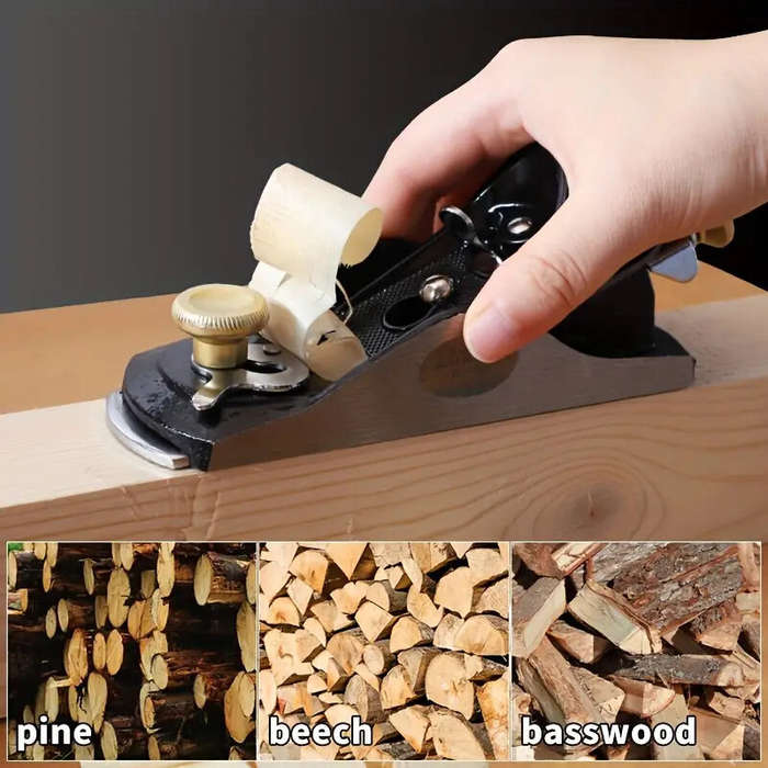 Black - RUITOOL Mini T10 Blade Wood Planer Woodworking Block Plane Adjustable Mouth for Trimming / W