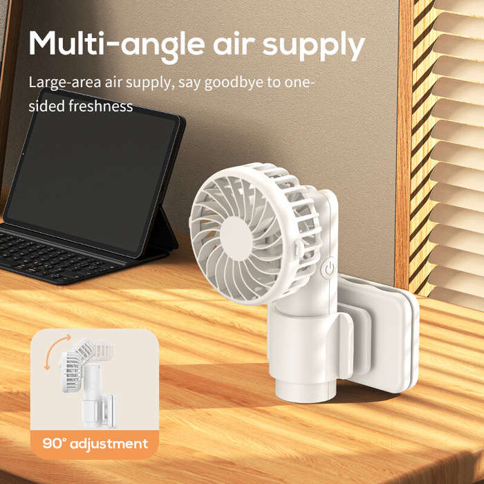 Type A - Multifunctional Umbrella Clip Fan USB Charging Outdoor Portable 3 Speed Wind Mini Handheld