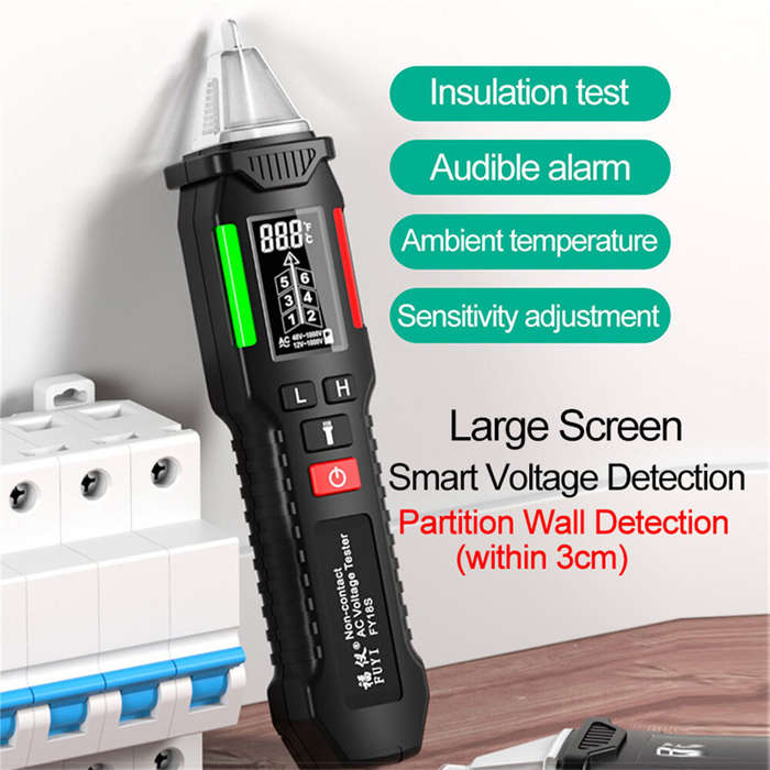 FUYI FY18S Voltage Indicator Tester Voltage Detector Pen Sensor Tester Partition Wall Multifunction