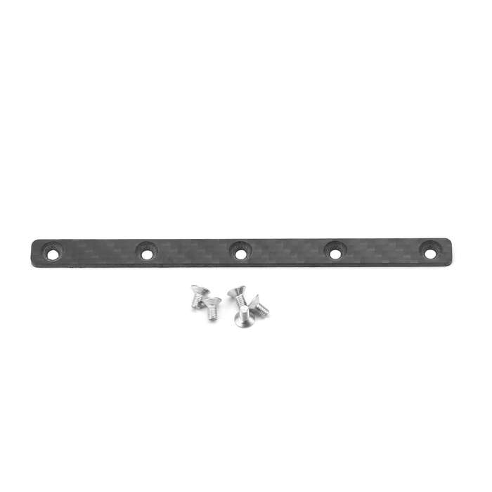 1pcs - Upgrade Parts Accessories Carbon Fiber Chassis Reinforcing Plate For Tamiya TT02 1/10 RC Car