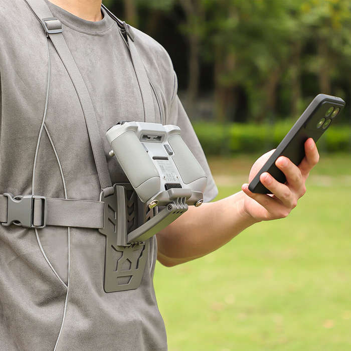 for DJI RC Controller - Sunnylife RC / RC 2 Screen Remote Control RC PRO Waist Support Mount Lanyard