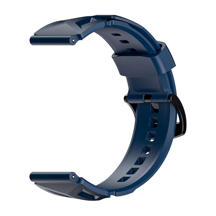 Orange - LOKMAT G0041 22mm Multi-color Silicone Replacement Strap for LOKMAT Smart Watch 22mm Width