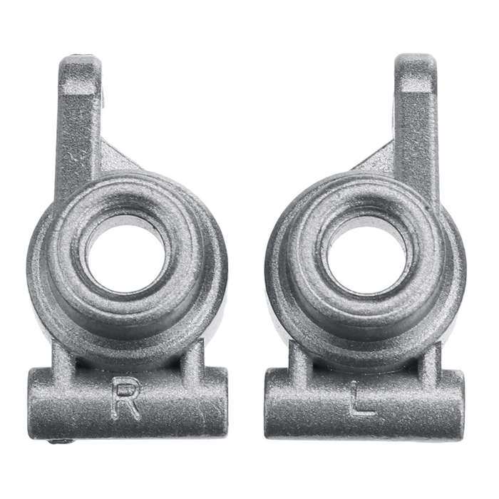 Front - 2PCS Wltoys 144002 1/14 RC Car Metal Front/Rear Wheel Seat 2166/2167 Vehicles Model Spare Pa
