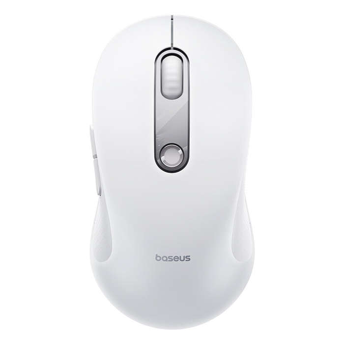 White - Baseus F02 Wireless Gaming Mouse PAW3311 2K NearLink bluetooth Dual Mode 12000 DPI Lightweig