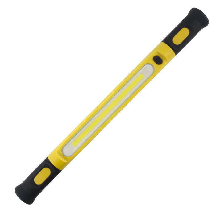 Yellow - Super Bright Magnetic Work Light For Car Repairing Emergency USB Rechargeable Rotating Magn