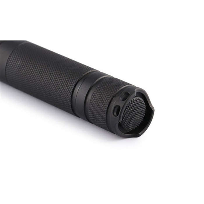 1A - Convoy S2+ Black L2 7135x8 3/5mode EDC LED Flashlight 18650