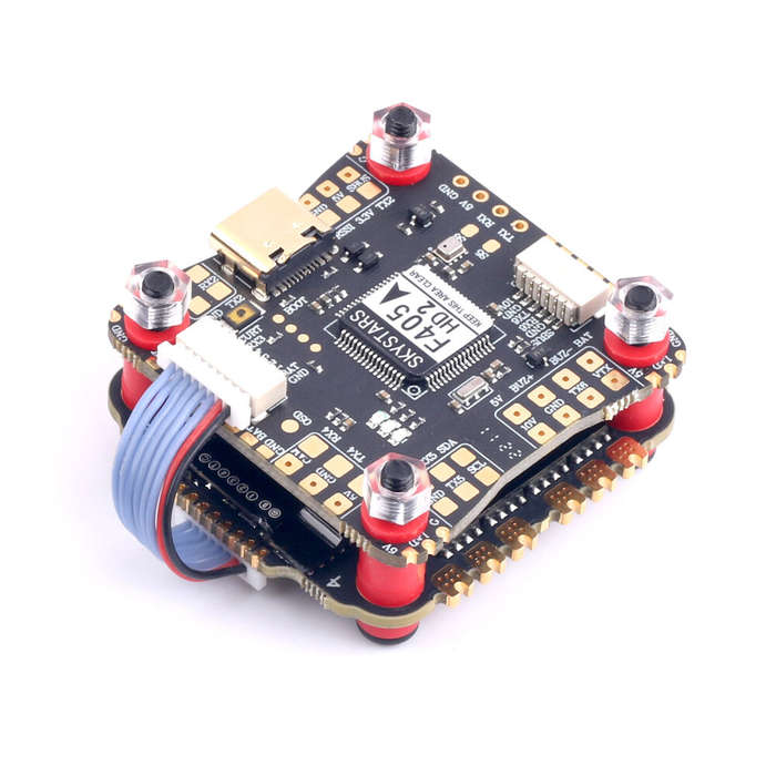 30.5x30.5mm Skystars F405 HD2 F4 Flight Controller OSD Blackbox KO50 50A BL_S 4in1 ESC 3-6S Stack fo