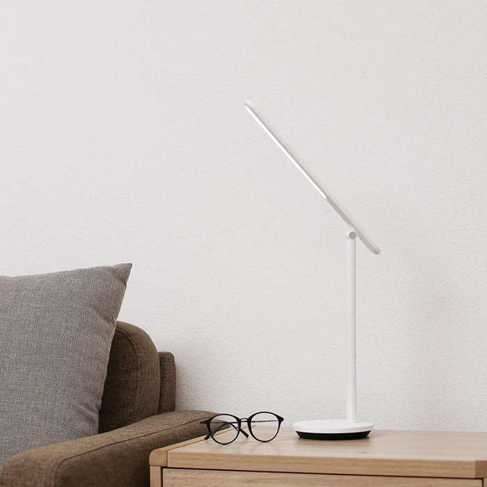 White - Yeelight Foldable Desk Light Pro LED Table Lamp 5 Level Dimmable Rotatable Type-C Rechargeab