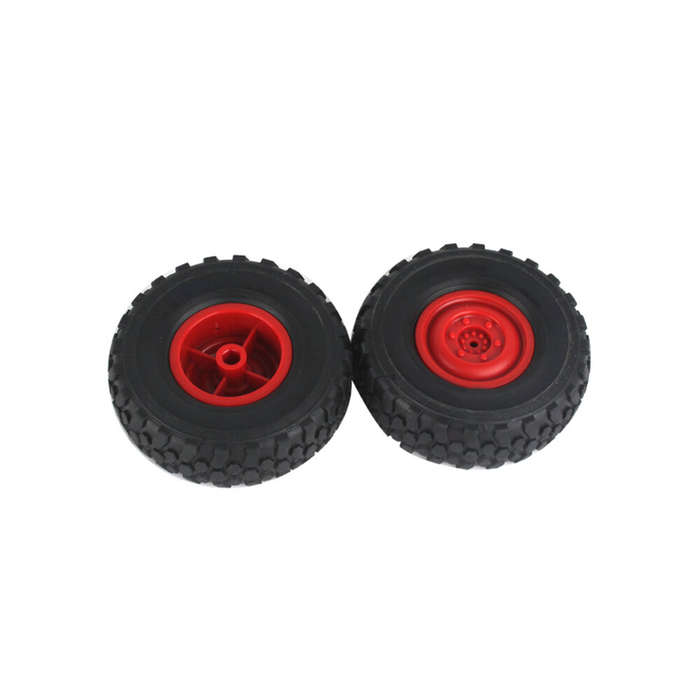 Red - 4PCS LDRC P06 1201 WPL C34 C44 MN D90 D99 1/12 1/16 RC Car Upgraded Soft Vacuum Tires Wheels C
