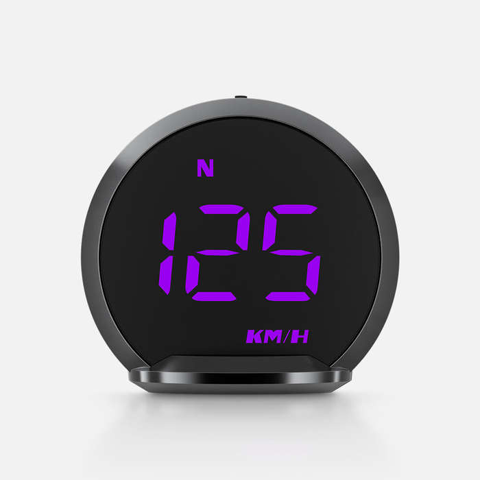 With GPS - G13 Car GPS Head-up Display Car HUD Universal Speedometer Digital Clock HD Head-up Displa