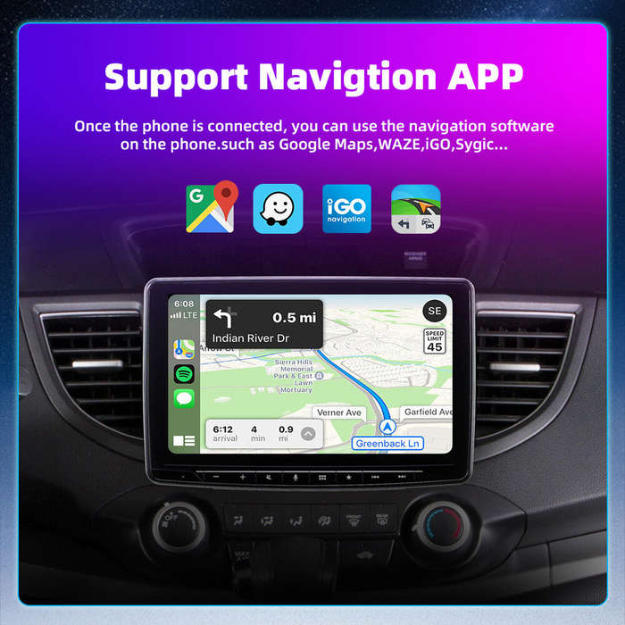 2 In 1 Carplay - 2 in 1 Wired to Wireless CarPlay Android Auto Adapter Plug & Play Voice Assistant w