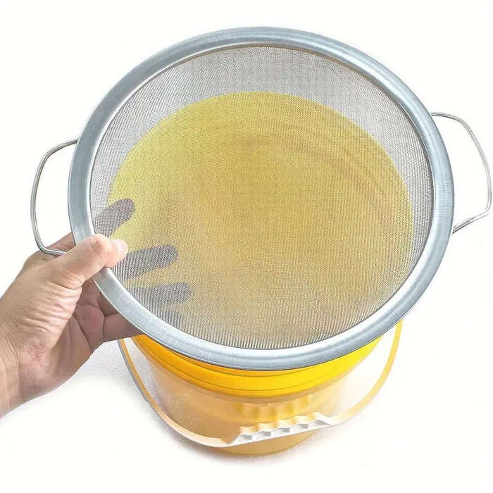 Silver - Stainless Steel 60 Mesh Paint Strainer Fits 5 Gallon Bucket Fine Mesh Filter for Spray Gun