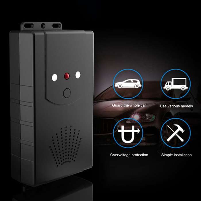 Ultrasonic Car Rat Repellent Engine Compartment Indoor Warehouse Mouse Rodent Repellent Ultrasonic W