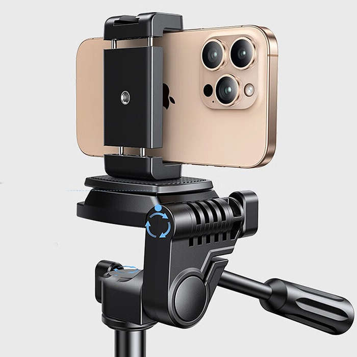 1.75M - Ugreen LP897 1.75M Telescopic Floor Mobile Phone Stand bluetooth Tripod Selfie Stick Anti-sh