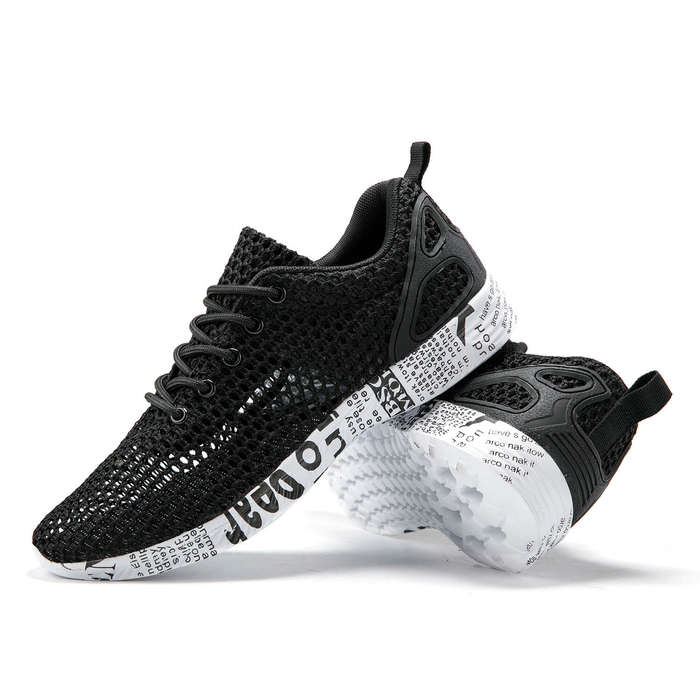 43 - Men's Breathable Mesh Running Shoes Summer Sport Sneakers Casual Walking Wading Shoes For Outdo