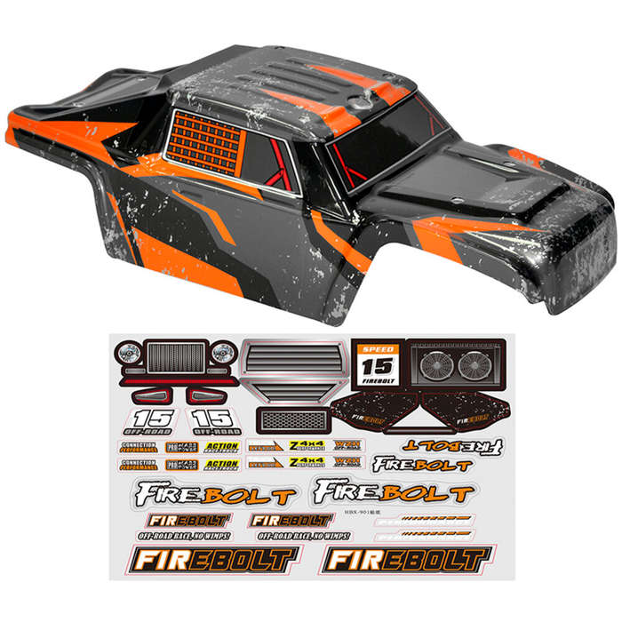 Sky Blue - HBX 901/901A 1/12 RC Car Spare Body Shell w/ Sticker Sheet Vehicles Model Parts Accessori