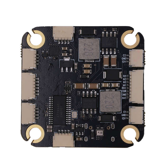 STM32H743VIT6 - HAKRC H743 6-12S ICM42688 Flight Controller with 5V 12V BEC Output Barometer Externa