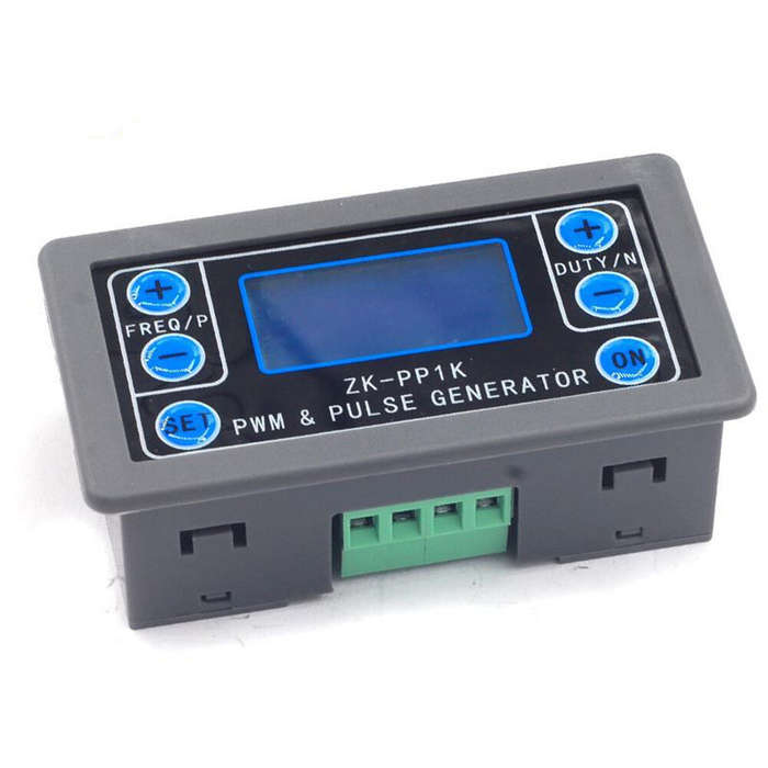 LCD Digital PWM Signal Generator Pulse Frequency Duty Cycle Adjustable 1Hz-150KHz Square Rectangular
