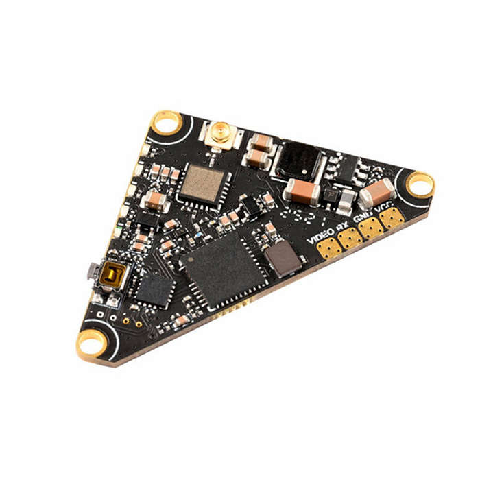 Black - PandaRC VT5804-AIR 5.8G 40CH 25/ 50/ 100/ 200/ 400mW VTX OSD Parameter Adjustment FPV Transm