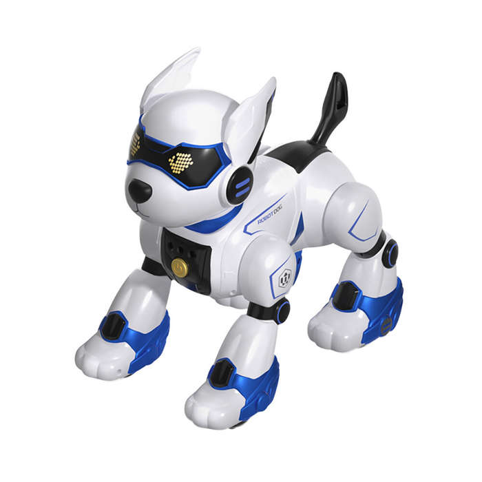 Pink - 2.4GHz RC Robot Dog Electronic Walking Dancing Dog Intelligent Touch Remote Control Pet Dog T