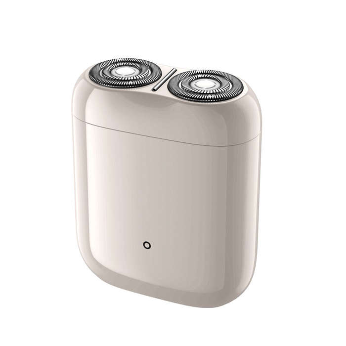 Silver - XIAOMI Mijia S200 Electric Shaver for Men Dual-Ring Blades IPX7 Waterproof Smart Sensor Typ