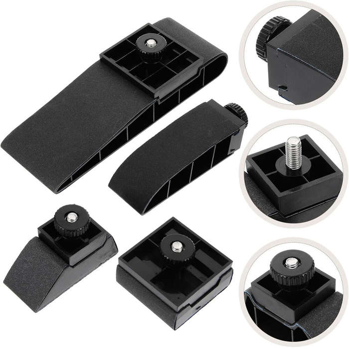 Black - 1 Set Sandpaper Rack Sander Sand Block Hand Sander Wood Working Tools and Equipment Sanding